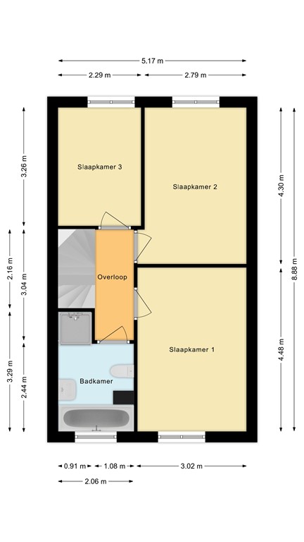 mediumsize floorplan